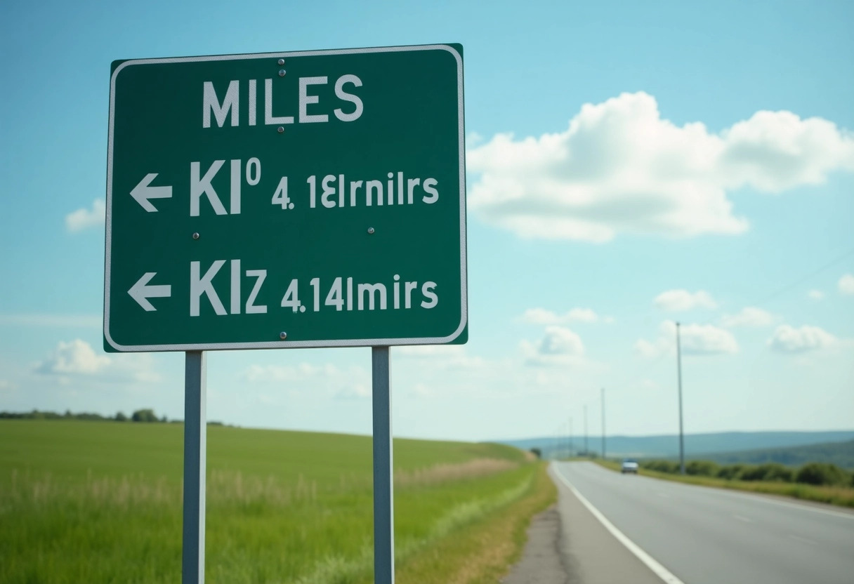 1 mile en km : la conversion simplifiée pour vos trajets quotidiens  pour illustrer cet article  je choisirais les mots-clés  mile  et  kilometer  pour trouver des images pertinentes sur les banques d images