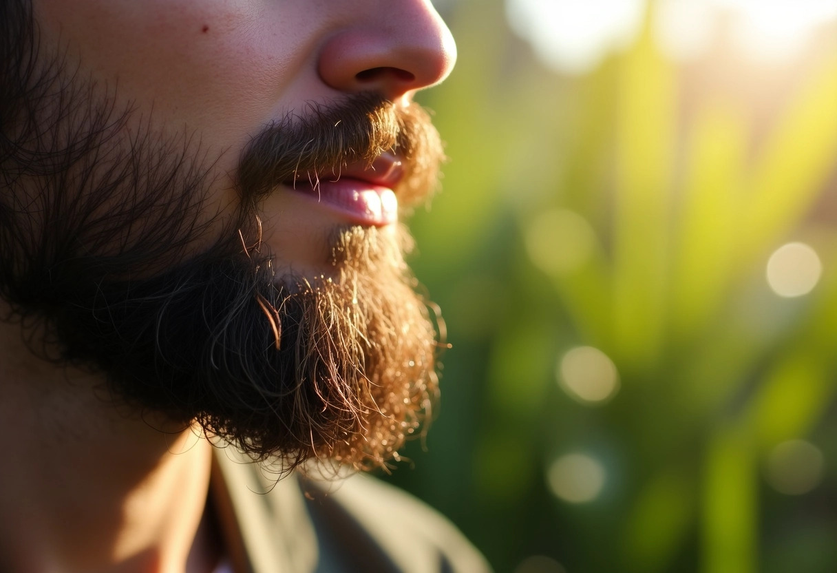 huile de ricin barbe